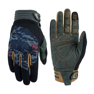 Gants de motocross tendance pour hommes avec panneaux respirants et construction flexible pour la conduite quotidienne et l'entraînement - Product Image 1