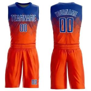 Nouvelle conception vierge, maillot de basketball personnalisé de haute qualité pour hommes, ensemble de tenue de basketball par sublimation, personnalisable pour hommes - Product Image 3