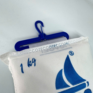 Desecante en polvo Secco, contenedor de desecante de 1 kg, desecante en polvo de cloruro de calcio con una tasa de absorción del 250% para productos industriales - Product Image 3