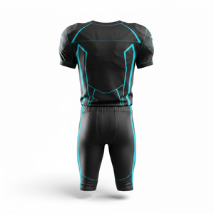 Professional American football uniform custom stitched tackle twill football jersey high <b>school</b> team practice uniform - Product Image 2