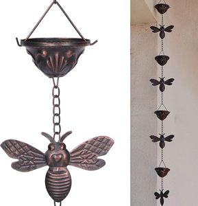 Eco Friendly Attractive Decorative Iron Rainchain Chain for Outdoor Balcony Decoration and Rustic Garden Display Use - Product Image 1