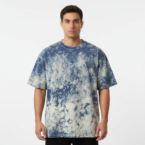 Camiseta de alta calidad estilo streetwear, 100% algodón, gruesa, en stock, para bordar, estilo jersey oversize. - Product Image 5