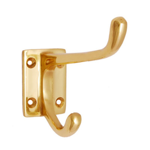 Top Quality Wall <b>Hook</b> Metal Coat Hanger Rust Resistant Minimalist Design <b>for</b> Clothing Storage Installation with Drill - Product Image 4