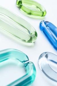 Chaîne de maillons en acrylique, rideau mural en résine, décoration chaîne arc-en-ciel, séparateur de pièce, maillons en plastique pour exposition maison, magasin, hôtel - Product Image 6