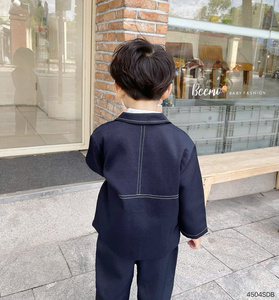 Venta al por mayor de fábrica, ropa para niños, atuendo para niños, conjuntos de ropa formal para niños, estilo de Evento de invierno, conjuntos de ropa para niños pequeños, 3 uds. - Product Image 2