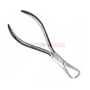 Pince manuelle en acier inoxydable allemand de qualité supérieure pour l'extraction dentaire, le retrait de couronnes et de bridges, et l'orthodontie CE - Product Image 1