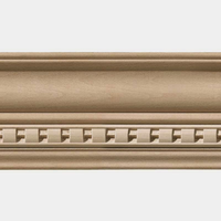 Moulures murales en bois massif écologiques de haute qualité, plinthes, garnitures de plafond, décoratives personnalisées, imperméables, 3D, modernes, pour l'intérieur