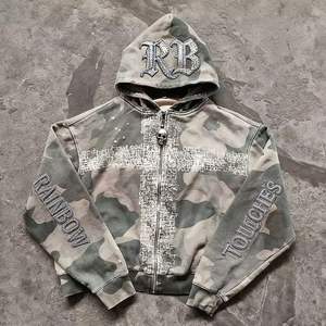 Sudadera con capucha OEM para hombre, estilo urbano, de invierno, gruesa, con cremallera, efecto desgastado, vintage, con bordado personalizado, 100% algodón, color liso. - Product Image 1