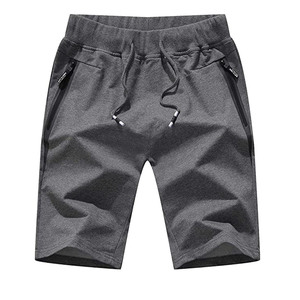 Shorts cargo décontractés pour hommes en coton, taille haute, fermeture boutonnée, brodés, écologiques, respirants, confortables, séchage rapide, anti-UV, couleur unie - Product Image 2