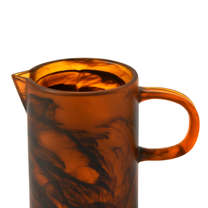 FAIZA CRAFT Pichet à vin en résine fait main de style occidental, design moderne de luxe, écologique, vaisselle décorative, motif tourbillon unique - Product Image 4