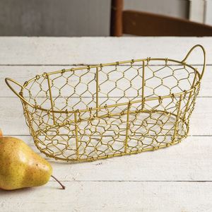 Heavy Duty Wire Basket For Garage <b>Storage</b> Organizer With Strong Metal Build And Multi Purpose Usage - Product Image 6