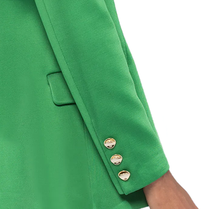 Custom Greek Logo <b>Green</b> Women <b>Blazer</b> Long Sleeve Office Wear Business Suit Set Sorority Jacket OEM ODM Manufacturer Wholesale - Product Image 4