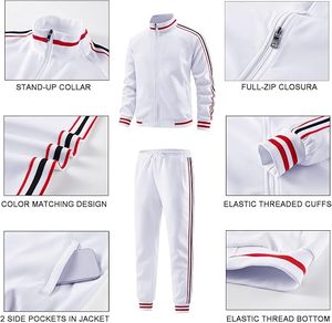 Conjunto de Sudadera Ecológica de Algodón Orgánico Personalizable en Color Liso Sin Capucha para Hombre y Mujer - Product Image 6
