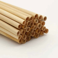 Pajitas de Madera Natural de Lujo, Ecológicas, Biodegradables y Compostables para Restaurantes, Cafés, Fiestas y Servicios de Catering