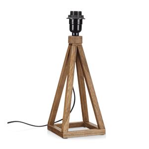 Base de Lámpara de Madera Rústica Moderna Hecha a Mano, Elegante Base de Lámpara de Mesa de Madera Sólida con Acabado Natural, para Navidad, Hogar, Oficina, Hotel - Product Image 1