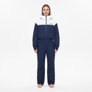 Traje de esquí cálido para mujer, impermeable, a prueba de viento, con capucha, ropa deportiva para exteriores - Product Image 4