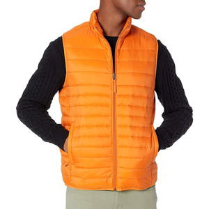 New Design Stylish Custom logo Puffer Men's <b>Vest</b> Full Sleeve Custom Solid Color Adults Men with Customized Design High Quality - Product Image 1