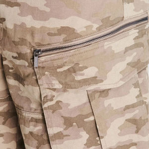 Pantalones Cortos Cargo de Alta Calidad para Hombre 2026 con Bolsillos, Lavado Claro, Cremallera y Botón, Lavado en Contraste, Diseño para Servicio OEM - Product Image 4