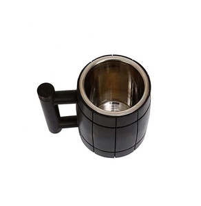 Jarra de Cerveza Única de Calidad Antigua, 100% Madera de Mango Natural y Acero, Hecha a Mano, Regalo Perfecto para los Amantes de la Cerveza - Product Image 2