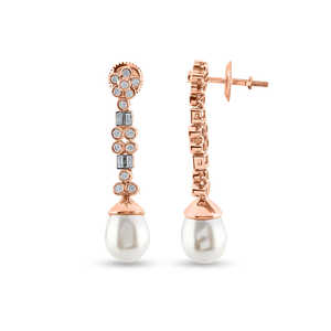 Boucles d'oreilles goutte diamant - Product Image 6