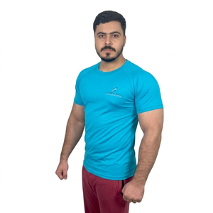 เสื้อรัดกล้ามเนื้อคุณภาพสูงแบบกำหนดเองสำหรับผู้ชาย แขนสั้น ผลิตโดยผู้ผลิตโดยตรง - Product Image 3