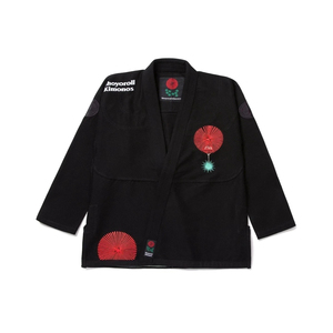 Kimono de Jiu Jitsu Shoyorol Negro, Nuevo Modelo, Logotipo Personalizado, Alta Calidad, Lote 135, 100% Algodón, 440g, Transpirable, para Karate - Product Image 1