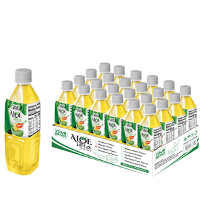 Jus de fruits premium à l'aloe vera et à l'ananas 500ml Bouteille PET Fabricant OEM/ODM Vietnam - Product Image 1