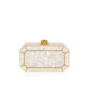 Stylish Eco-Friendly <b>Resin</b> Ladies' Fashion Clutch Unique Design with Comfortable <b>Frame</b> - Product Image 1