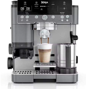 สินค้ามาใหม่ ของแท้ 100% เครื่องชงกาแฟ Ninjas Luxe Premier 3-in-1 อัตโนมัติ ทำจากสแตนเลส พร้อมเครื่องบดเมล็ดกาแฟในตัวและเครื่องตีฟองนม - Product Image 2