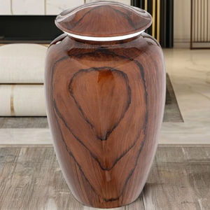 Urna de Cremación Moderna de Metal para Adultos, Diseño Floral Tradicional Hecho a Mano, Decoración para el Hogar, Florero de Mesa, Flores y Plantas, Tamaño Personalizable - Product Image 3