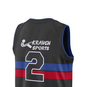 Maillot de basketball sans manches imprimé par sublimation de qualité supérieure à vendre 2026 - Product Image 5