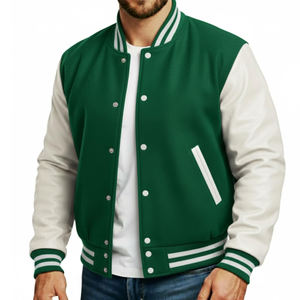 Chaquetas Varsity de Béisbol con Impresión de Logotipo Personalizado a Bajo Precio y Alta Calidad, Chaqueta Varsity de Invierno para Hombre Hecha a Medida - Product Image 1
