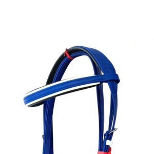 Brida de Polo Ecuestre de Cuero Genuino con Narigueira Acolchada Suave Ajustable, Diseño Reforzado, Servicio OEM Personalizable para Mayor Comodidad - Product Image 5