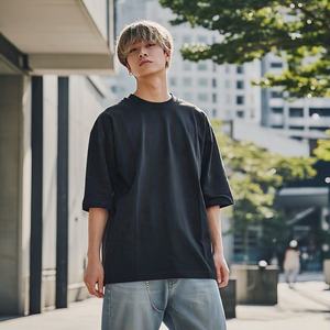 La última camiseta para hombre, ropa, nuevo estilo de verano, camiseta de Color a la moda para hombre, Camiseta de algodón 100% de alta calidad para hombre, ajuste holgado - Product Image 2