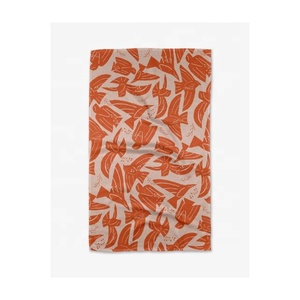 Serviettes de cuisine personnalisées brodées à la main de qualité supérieure absorbantes pour golf, de conception mossaïque, plus épaisses et plus douces pour la vaisselle de table - Product Image 3