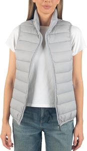 Gilet matelassé léger et respirant pour femme, sans manches, col montant, décontracté, personnalisable avec logo, fabrication OEM - Product Image 6