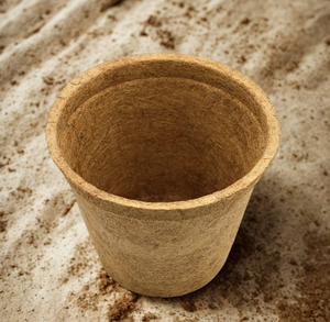 Maceta de Fibra de Coco Natural - Contenedor Biodegradable para Cultivo en Viveros y Horticultura |   Fibra de Coco Natural - Product Image 3