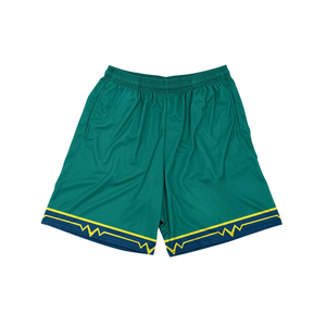 Pantalones Cortos de Lacrosse Personalizados con Impresión por Transferencia de Calor, Uniforme de Equipo para Adultos, Tela Inteligente Ecológica, Reciclable, de Secado Rápido y Transpirable - Product Image 1