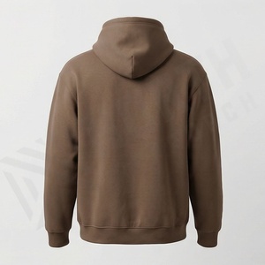 Hoodie surdimensionné élégant pour homme, design vintage délavé avec poche avant, confortable, personnalisable pour l'hiver. - Product Image 2