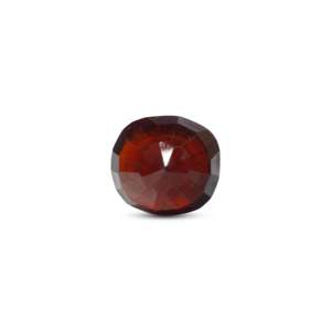 Lab-Created Emerald Cut Hessonite Gomed 10.5 Carat Loose Gemstone for Jewelry - Product Image 2