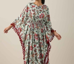 New Beautiful Dubai Modest <b>Kaftan</b> for Women Handmade Traditional Islamic Clothing and Accessory Designed for Eid and Muslims - Product Image 2