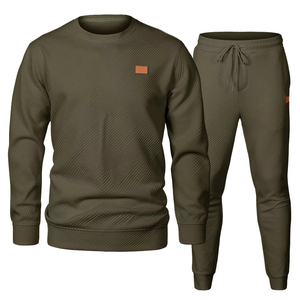 Survêtement unisexe d'été avec poches zippées, sweat à capuche zippé intégral, ensemble 2 pièces respirant et à séchage rapide pour la course, le jogging, le sport et les loisirs - Product Image 1