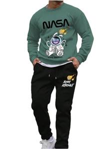 ชุดวอร์มซิปสำหรับผู้ชาย สไตล์ลำลองสำหรับฤดูหนาว แฟชั่นสำหรับกิจกรรมกลางแจ้ง ผ้าฝ้ายฟลีซ 100% ระบายอากาศได้ดี - Product Image 6