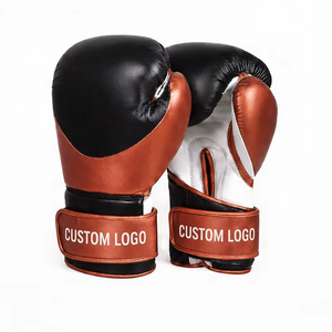 Guantes de Entrenamiento de MMA Profesionales con Logotipo Personalizado, Marca Personalizada, de Cuero PU con Cordones, Transpirables, para Boxeo - Product Image 4