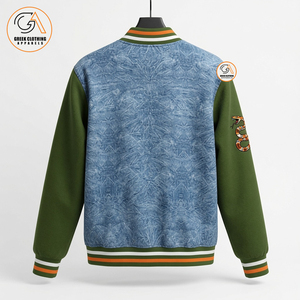 Custom Waterproof Quilted <b>Lining</b> FAMU <b>Fleece</b> Hooded Eco-Friendly Breathable Winter Standard Unisex College Varsity <b>Jacket</b> 400g - Product Image 2