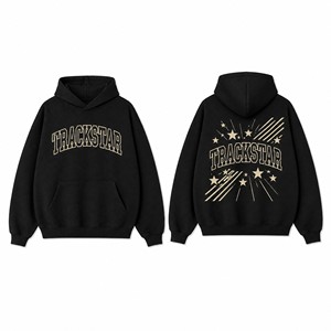 เสื้อฮู้ดดี้ Trackstar OEM ODM แบบสั่งทำได้ ยูนิเซ็กส์ ทรงโอเวอร์ไซส์ ผ้าฟลีซ สตรีทแวร์ แฟชั่นสตรีท ขายส่ง TS-HD-054 - Product Image 4