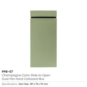 ชุดของขวัญปากกาคู่ดีไซน์ทันสมัยในกล่องกระดาษแข็งแบบเลื่อนเปิด สำหรับใช้ในงานส่งเสริมการขาย สำนักงาน หรือเป็นของขวัญ - Product Image 6