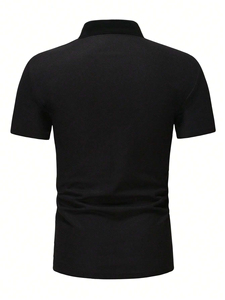 Camiseta Polo de Alta Calidad para Hombre, para Uso Casual, Transpirable, Tallas Grandes, Camisetas Polo para Hombre, Algodón Suave, Ajuste Cómodo - Product Image 6