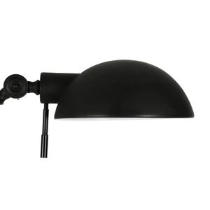 Lampe sur pied élégante en métal blanc avec abat-jour en lin pour les intérieurs minimalistes - Product Image 5