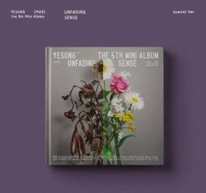 SUPER JUNIOR YESUNG 5ème mini-album Unfading Sense (Version spéciale) Meilleur album Kpop officiel coréen BW-213 pour tous les âges, en plastique et papier - Product Image 1